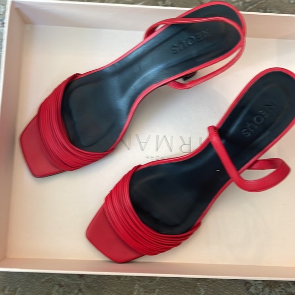 Neous Red Dilemma 80 leather sandal - Picture 5 of 7